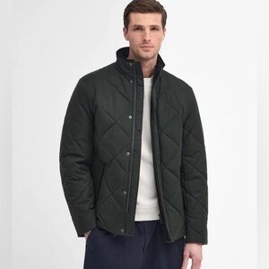 Barbour Embelton Quilted Herringbone Jacket Men
